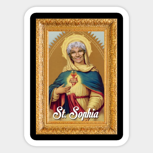 St. Sophia Sticker by aespinel